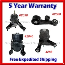 N671 Fits 2007-2011 Lexus ES350 3.5L Engine Motor & Transmission Mount Set 4pc