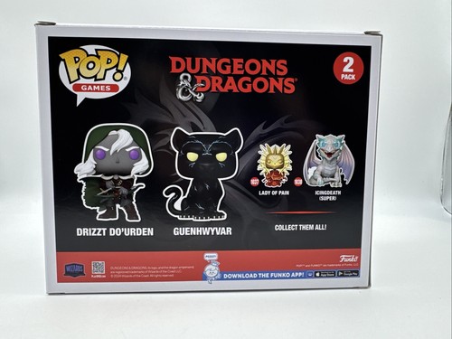 Funko Dungeons & Dragons Drizzt Do'urden & Guenhwyvar Funko Pop! Figura Vinilo 2- - Imagen 11 de 11