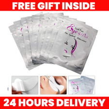200 Pairs Eyelash Lash Extensions Under Eye Gel Pads Lint Patches Makeup Gifts