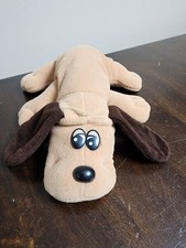 Pound Puppy 1985 Tan With Dark Brown Long Ears Plush 8" Tonka