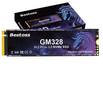 256GB NVMe M.2 SSD PCIe Gen3, 2280 3D NAND Internal Solid State Drive, Dynami...