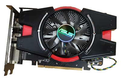 ASUS HD7770-1GD5 1GB GDDR5 PCI-E Grafikkarte mit HDMI / Dport / DVI OUT (VGC)