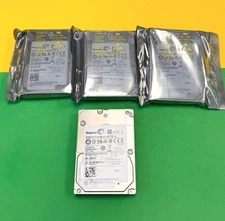 4X  Enterprise 15K HDD v5 600GB ST600MX0062 SAS Hard Drives