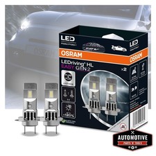 Osram Ledriving Hl Easy Gen 2 H7 H18 499 Led Headlight Bulbs 12v 6500k Twin Pack