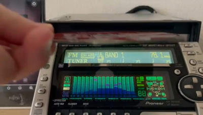 Pioneer Carrozzeria FH-P9000MD 2DIN Car Audio CD MD AUX Player