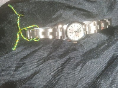 Rolex Oyster Perpetual Datejust Automatic Silver Dial Stainless Steel Watch