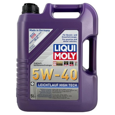 5l Liqui Moly Leichtlauf High Tech 5W-40 3864 Motoröl ACEA A3, ACEA B4, API SP