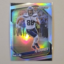 2025 Panini Prizm - AJ Barner #297 Silver Prizm
