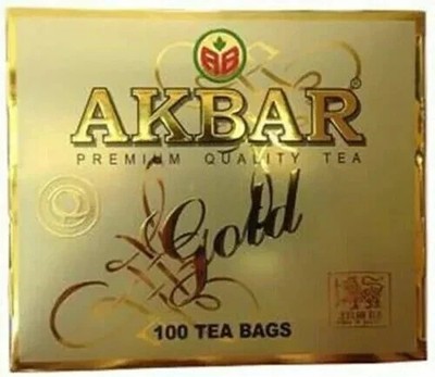 Akbar Premium Quality Tea Gold Ceylon Tea 100 Tea Bags