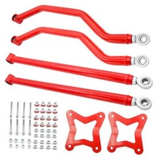 High Clearance Boxed Radius Arm Kit for 2014-2023 Polaris RZR XP 1000/ Red Rear