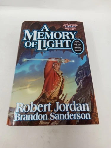 A Memory Of Light Wheel Of Time Hardcover 1st Ed./1st Print. Brandon Sanderson
