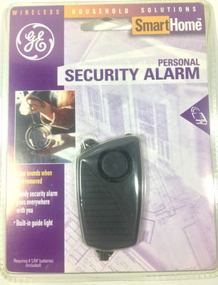 GE SmartHome Personal Security Alarm GESECPA1-D New Sealed With Batteries