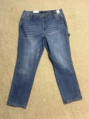 Judy Blue Women's Carpenter Slim Fit Jean JB88302 Stretch High Rise Size 15/32