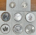 Lot of Canadian Silver Dollars & Half Dollar Including Reverse Proof $1 $2 $5 $8 — photo 2