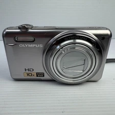 Olympus VR-310 14MP Compact Digital Camera 10x Zoom Complete Tested Working