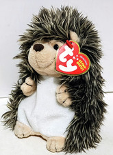 TY - Beanie Baby - Prickles - 6" Hedgehog Plush - Tags - 2010