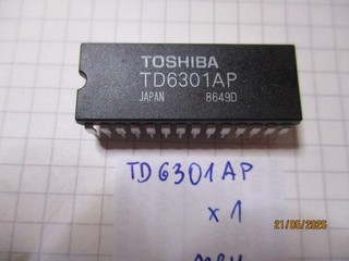 1 Stück TD6301AP Static Driver vor LED/LCD Receiving Freq Display ungebraucht