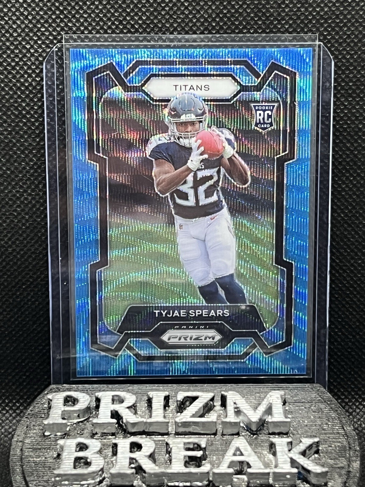2023 Panini Prizm Tyjae Spears RC Blue Wave Rookie #’d/199 Titans #396 🏈