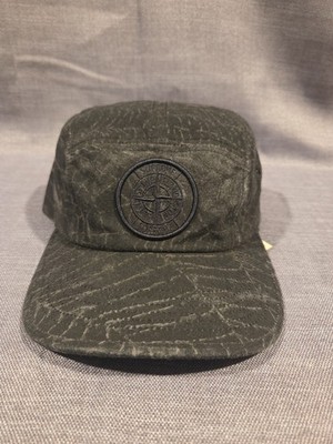 Supreme Stone Island Camp Cap (FW23) Black