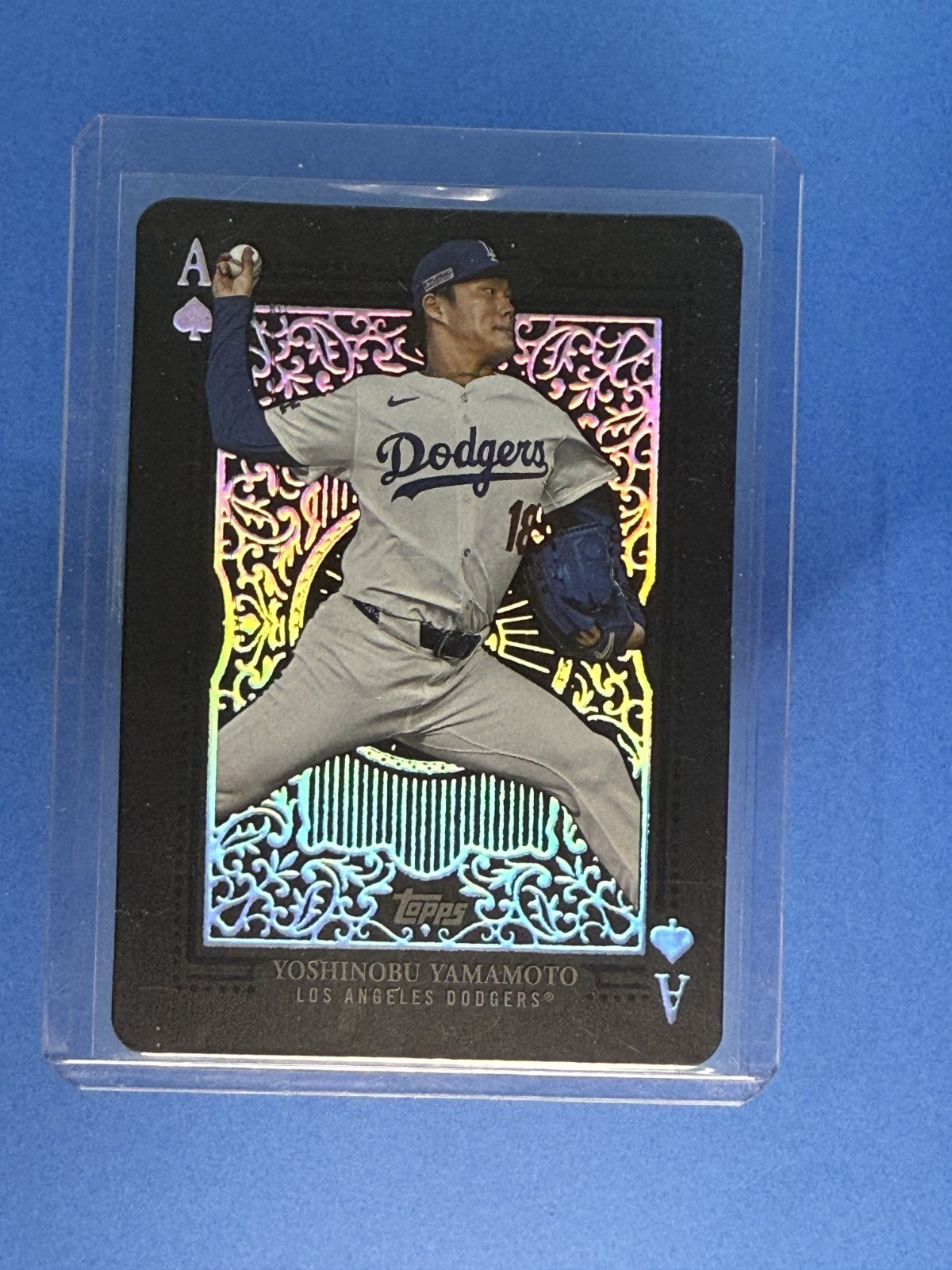 2025 Topps Series 1 Yoshinobu Yamamoto ALL ACES Insert-Rare