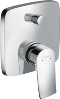 Hansgrohe Metris Einhebel-Wannenmischer Unterputzmodell Eckig, 31454000
