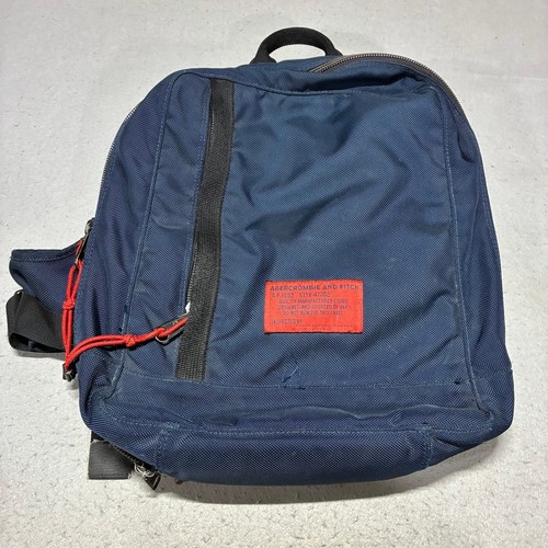Vintage Abercrombie & Fitch 90s A-12 Hiking Backpack A20 Navy Blue Sling