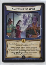 2001 Legend of the Five Rings (L5R) CCG - Gold Edition GE Secrets on Wind #366