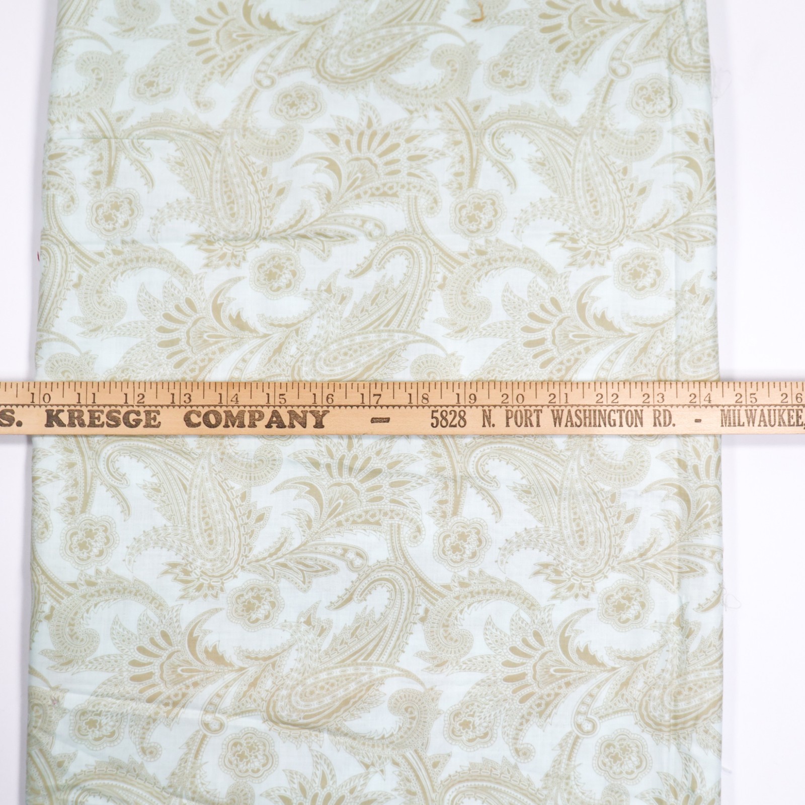 Amy Butler Gypsy Caravan Cotton Quilting Free Spirit Blue Paisley Fabric BTHY