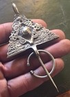 Fibule Berbère Ancienne En Argent 