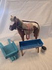 American Girl Doll Young Filly Paint Pinto Foal Brown 13" Pony Horse Assessories — photo 2