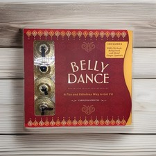 Belly Dance Kit Carolena Nericcio Book, DVD, CD, Belly Jewel  4 Finger Cymbals