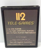 Space Invaders Atari 2600 1978 Sears Game Cartridge & Manual Only Tested Cleaned