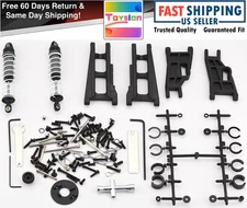 Fits Traxxas Rustler 2WD Stampede Suspension A-Arms, Rear Shocks, Screws Tools