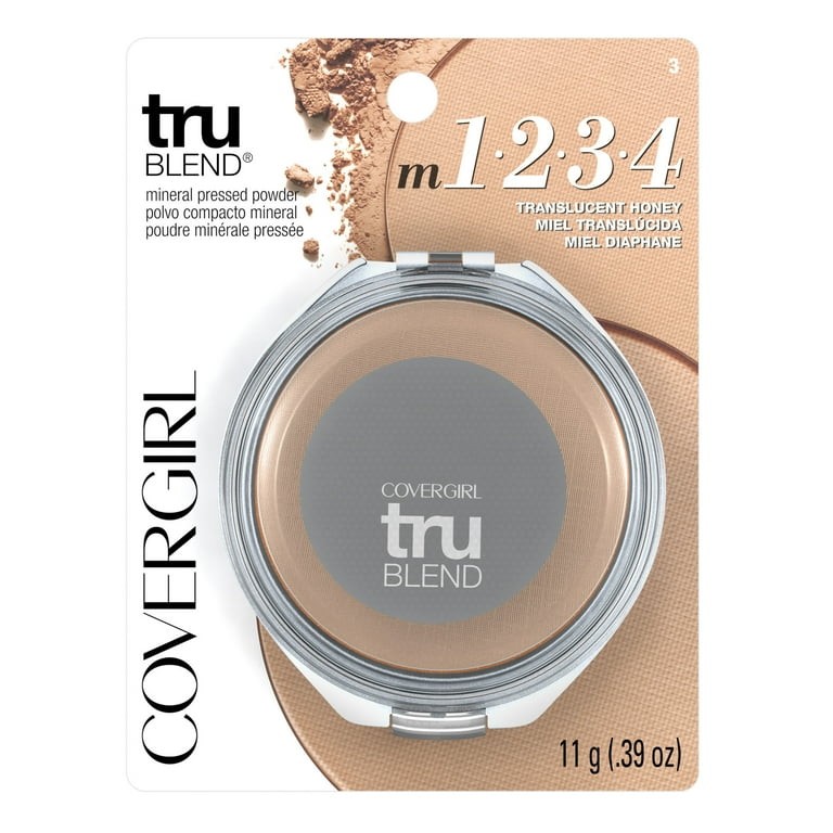 Минеральная прессованная пудра Covergirl Trublend Полупрозрачный мед M1234 2390₽