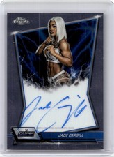 2026 Topps Chrome WWE #BBA-JAD Jade Cargill Blue Brand Autographs