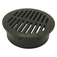 NDS 6" Black Round Grate