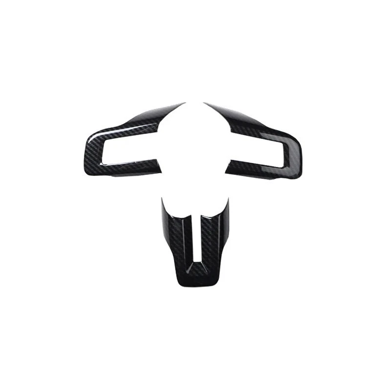 For Ford Mustang 2015-2023 ABS Carbon Fiber Car Interior Trims Sticker - Image 4 of 4