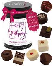 Pralinen Geburtstagsgeschenk ohne Alkohol Hap...