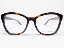 NEW Ralph Lauren RL6142 5003 Womens Eyeglases Frames Dark Havana Square 51/17