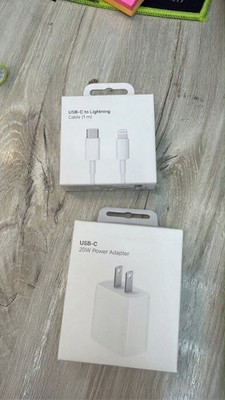 New USB-C Fast Charger 20W For iPhone 16 15 14 13 12 11 Pro Type C Cable 3ft