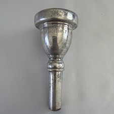 Vintage Vincent Bach Corp 7 Mouthpiece Silver Plated Used.