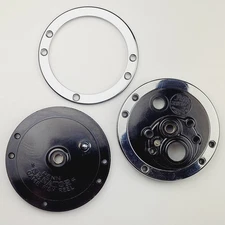 Penn 1-111, 27-111 Plate Set w/ Outer Rings, Black  - Senator 111 2/0 Reel Part