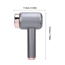 Cordless Ionic Hair Dryer Portable Stylish Hot Cold Wind Blow Dryer For Home NEW