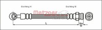 Metzger Bremsschlauch 4110405 FüR Hyundai, Vorderachse Links, Vorderachse Recht
