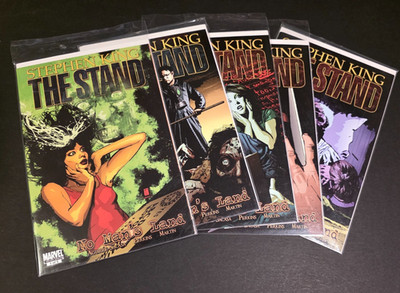 Stephen King The Stand No Man's Land #1-5 (Marvel, 2011) Authentic 5 Book Lot  
