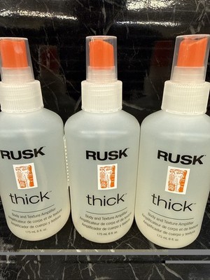 3x Rusk Thick Body and Texture Amplifier 6 oz new