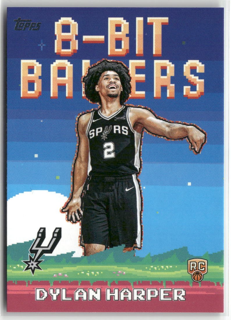2025-26 Topps #8B-32 Dylan Harper 8-Bit Ballers ☘️280