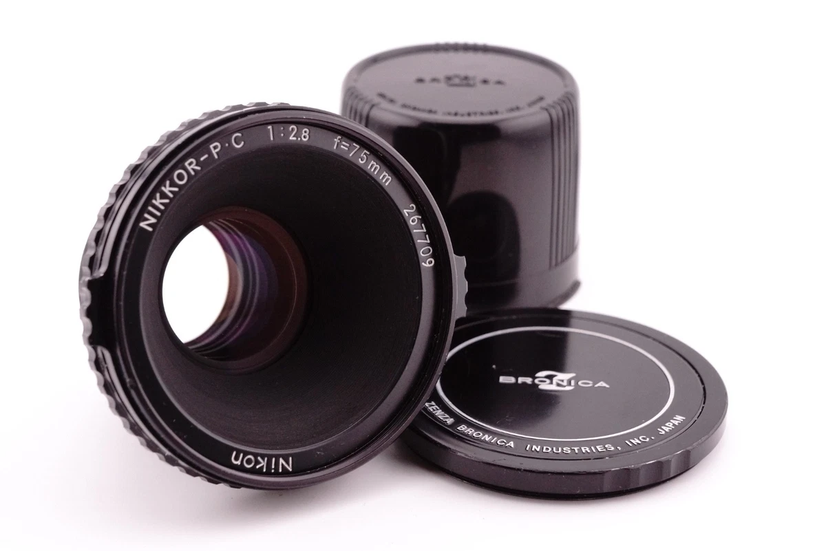 Nikon NIKKOR 75mm Focal Camera Lenses for Bronica for sale | eBay