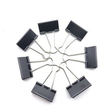 Large Binder Clips Heavy Duty Paper Clamps for Office School Supplies