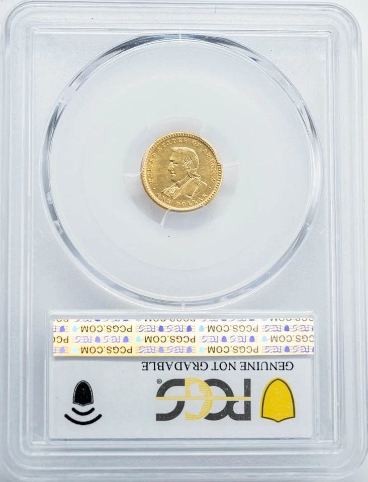 1905 $ Lewis & Clark Gold Dollar UNC Detail PCGS Genuine Secure 950506-14 - Image 2 of 3